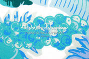 Brazilliance Grove Stripe Aqua Wallpaper