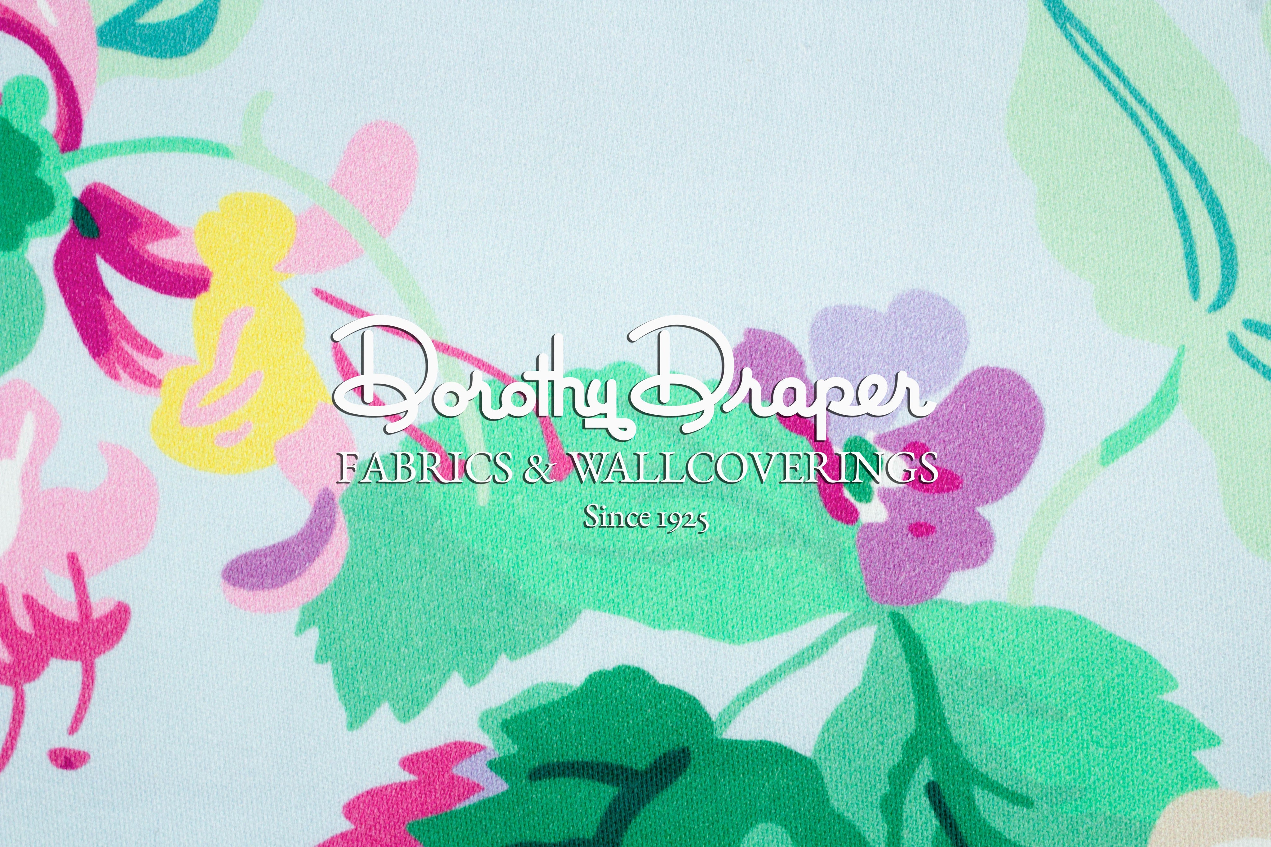 Carolina Chintz Blue Fabric