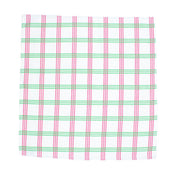 Dinner Napkin - Cooper Plaid Pink/Green Set of Four