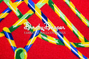 Heraldry Red Fabric