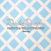 Palm Beach Trellis Aqua Wallpaper