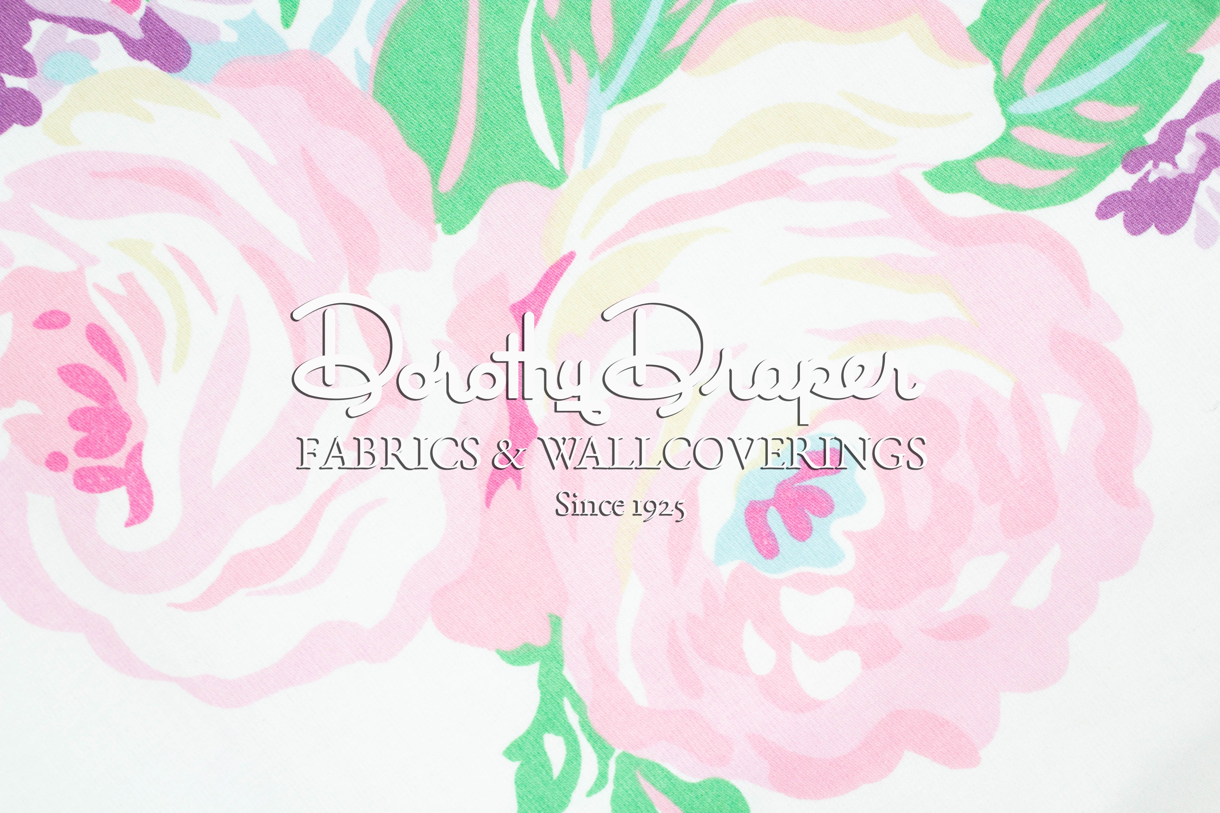 Princess Grace Rose Pink Fabric