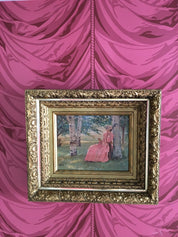 Versailles Red Wallpaper