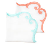 Dinner Napkin~ Set of Four Draper Linen Scroll