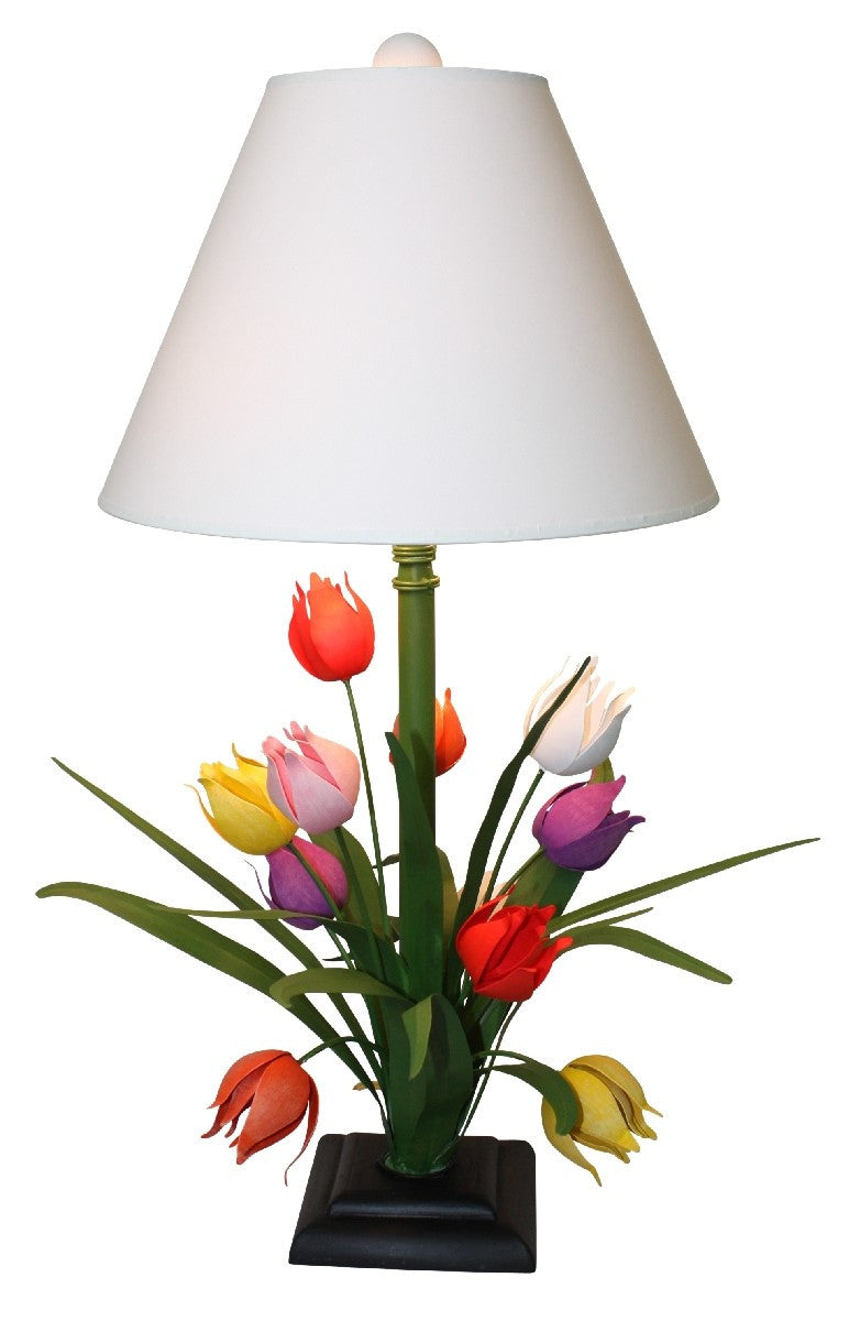 Carleton's Joy of Spring Tulip Lamp - Carleton Varney