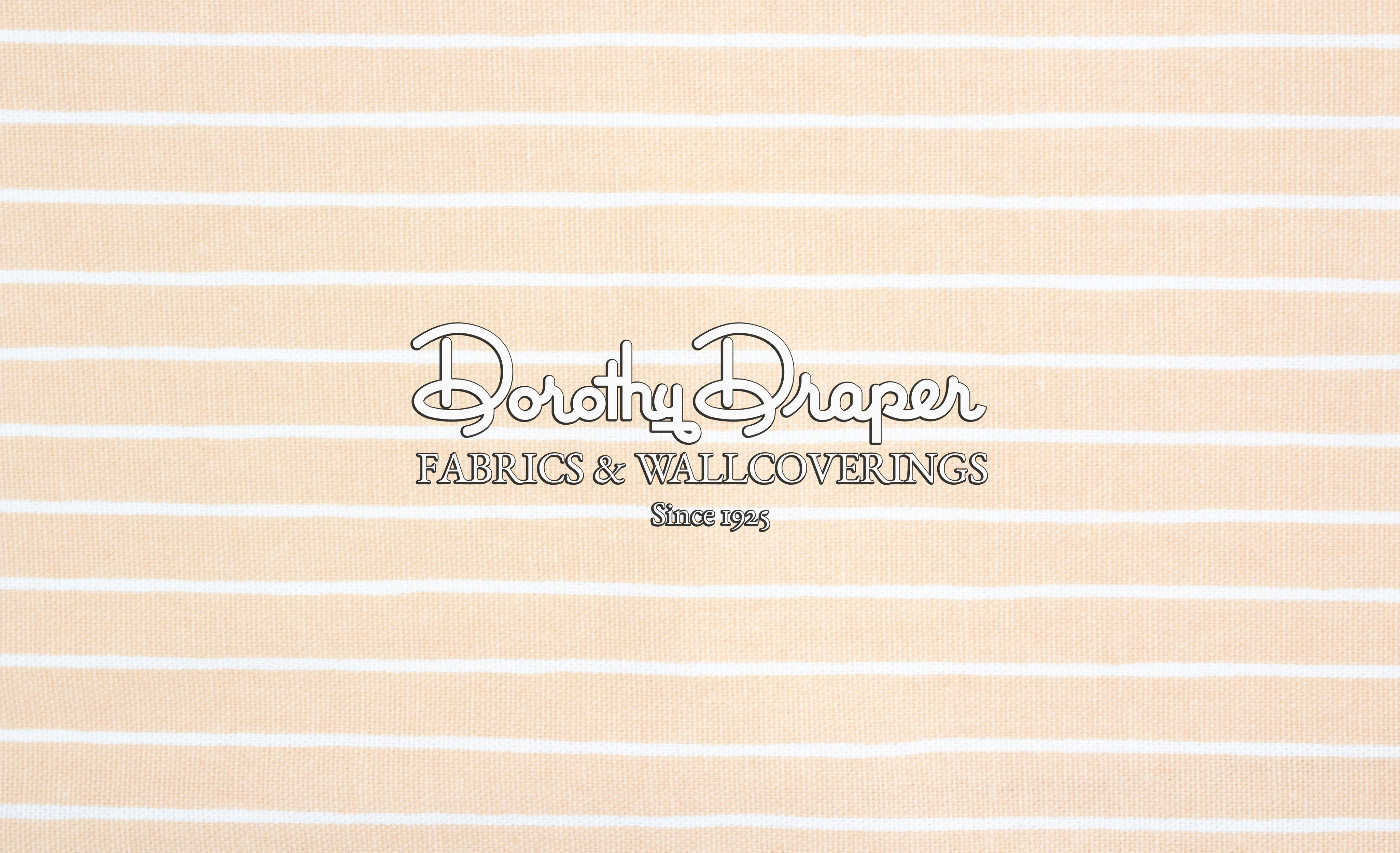 Windsor Stripe Havana Sand Fabric