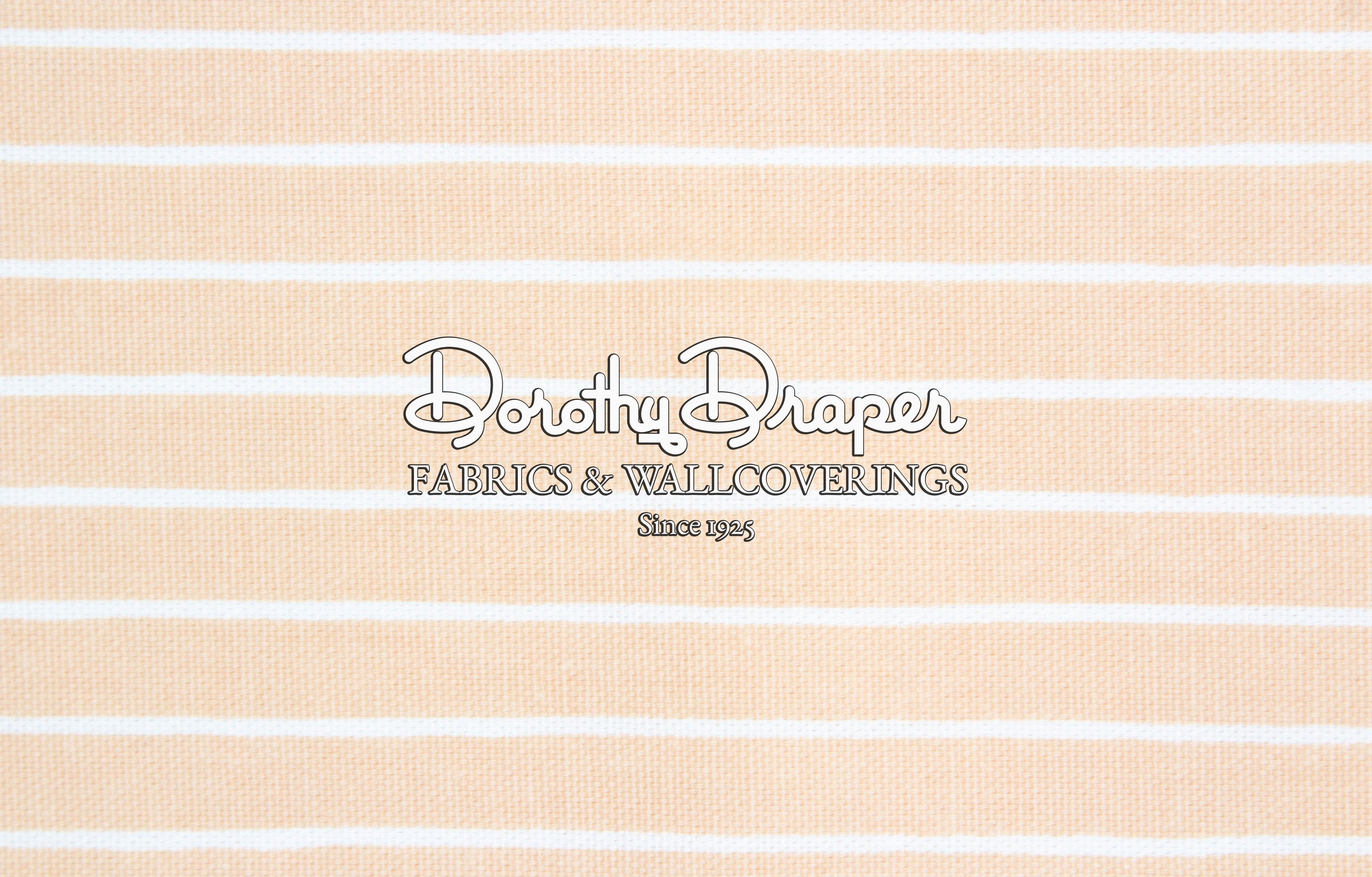Windsor Stripe Havana Sand Fabric