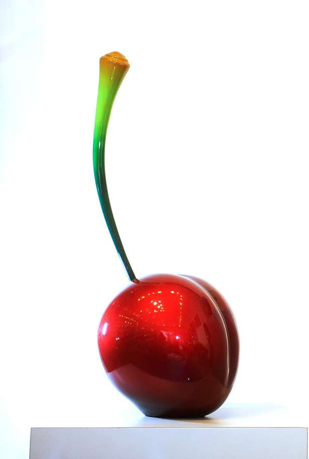 Decorating scheme is very cherry