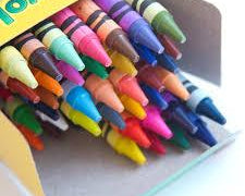 Crayons Enliven Decorating Choices