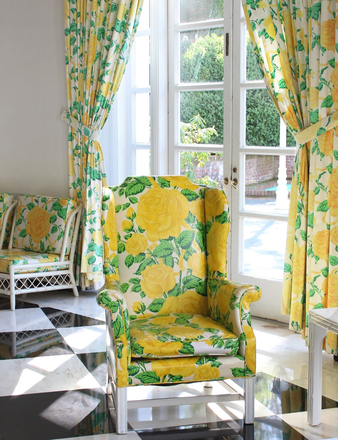 Revive drapery, vintage fabric to beautify rooms