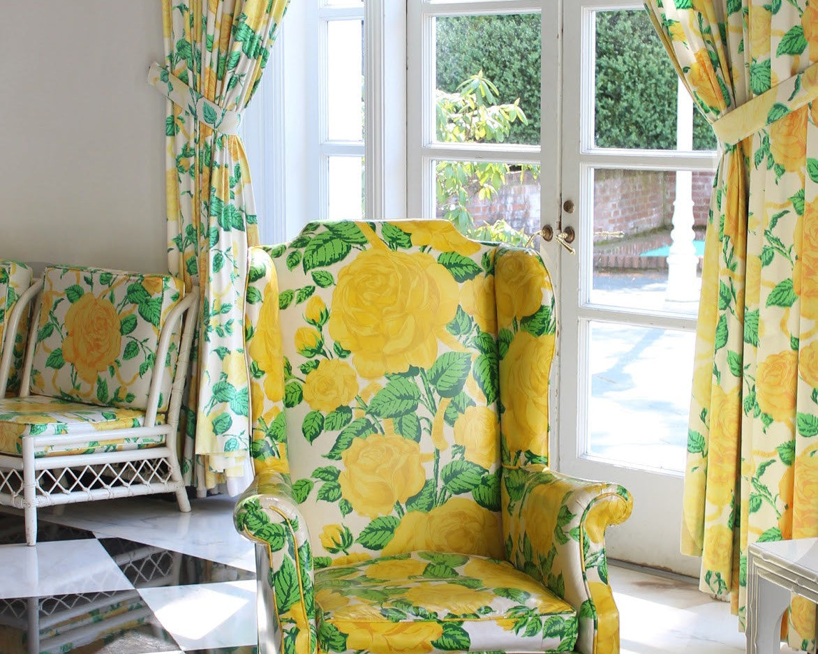 Revive drapery, vintage fabric to beautify rooms