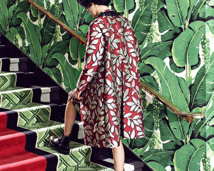 Going Bananas over Wallpaper in Palm Beach and Hollywood
