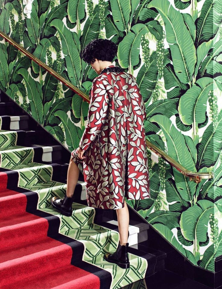 Going Bananas over Wallpaper in Palm Beach and Hollywood