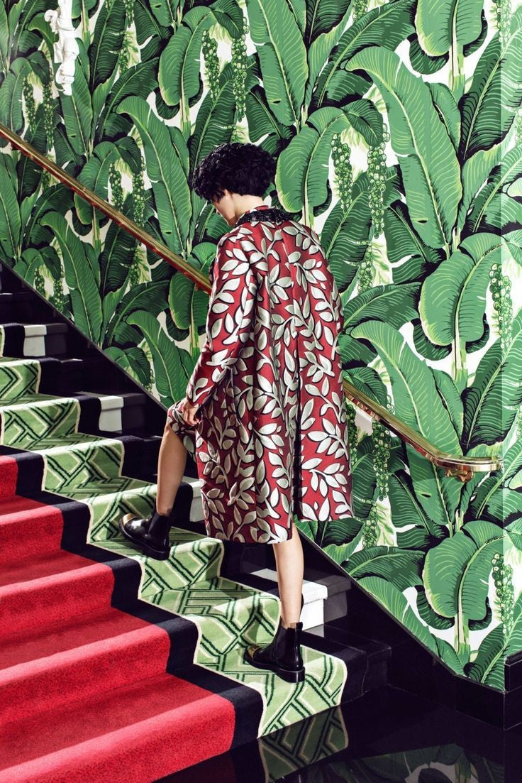 Going Bananas over Wallpaper in Palm Beach and Hollywood