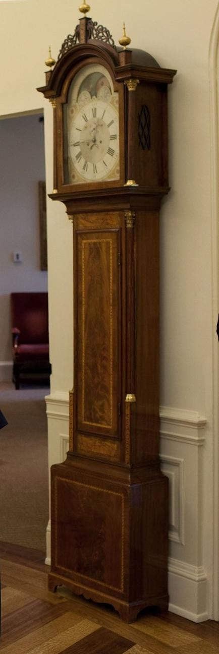 Grandfather Clock a Newsmaker in Trump's White House or Any Home
