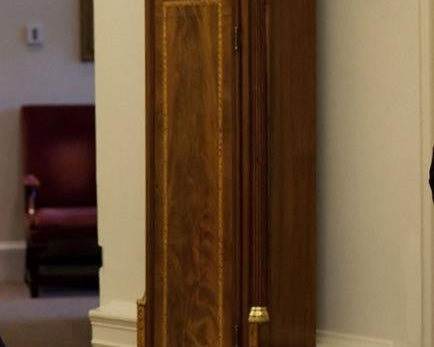 Grandfather Clock a Newsmaker in Trump's White House or Any Home