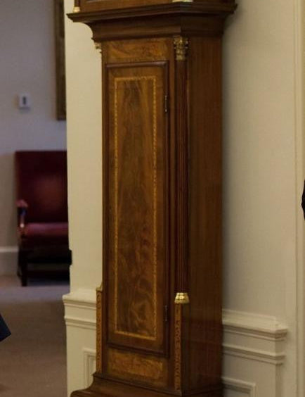 Grandfather Clock a Newsmaker in Trump's White House or Any Home