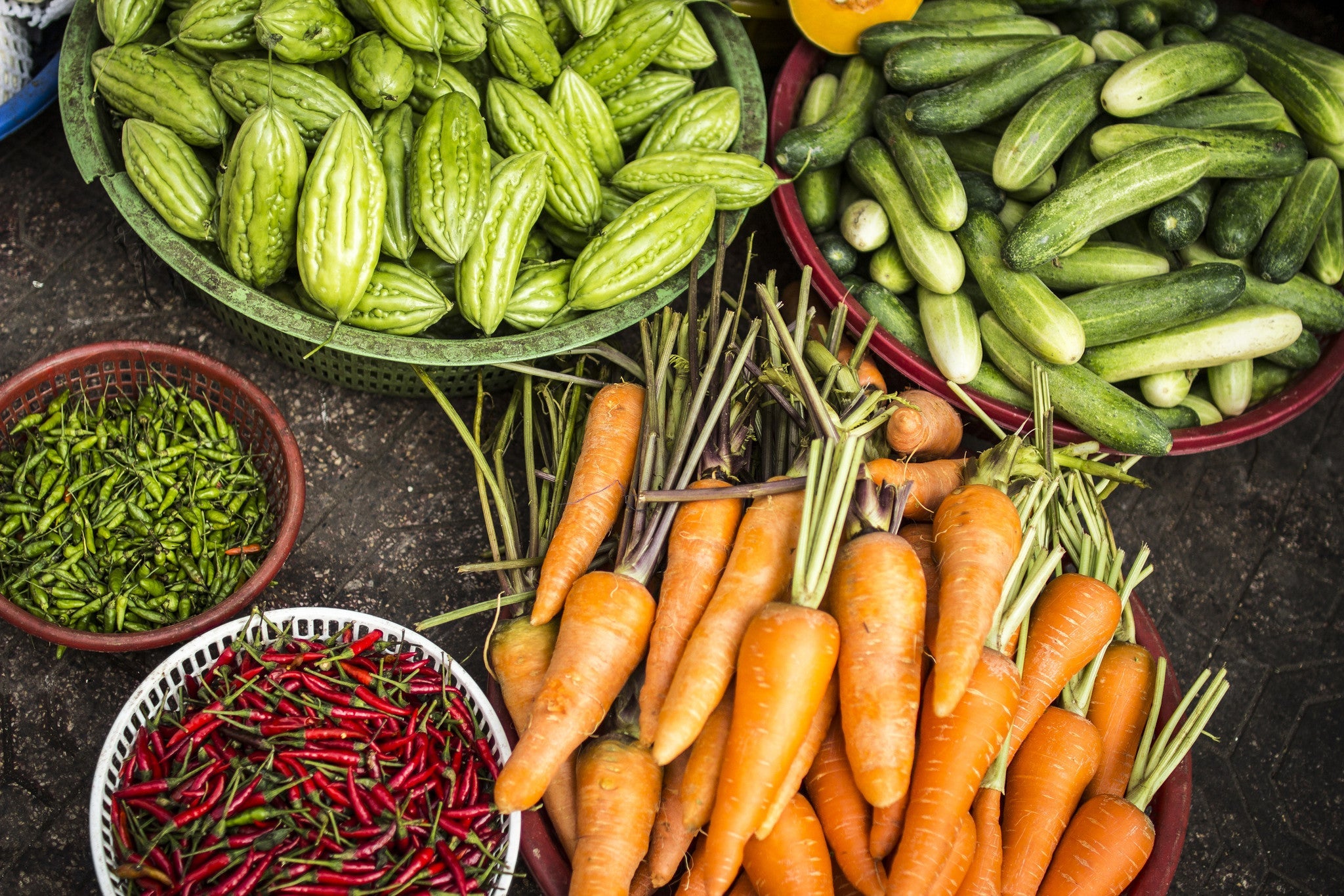 Salad days for design: Think celery, carrot and beet colors for rooms