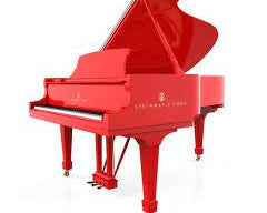 Add Spice to Your Space with a Bright Red Steinway