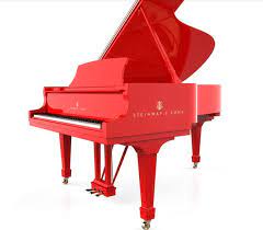 Add Spice to Your Space with a Bright Red Steinway