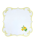 Linen Dinner Napkins (Set of Four) Yellow Daffodil