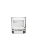 Betsy Ross America 250 Flag Lowball Glass
