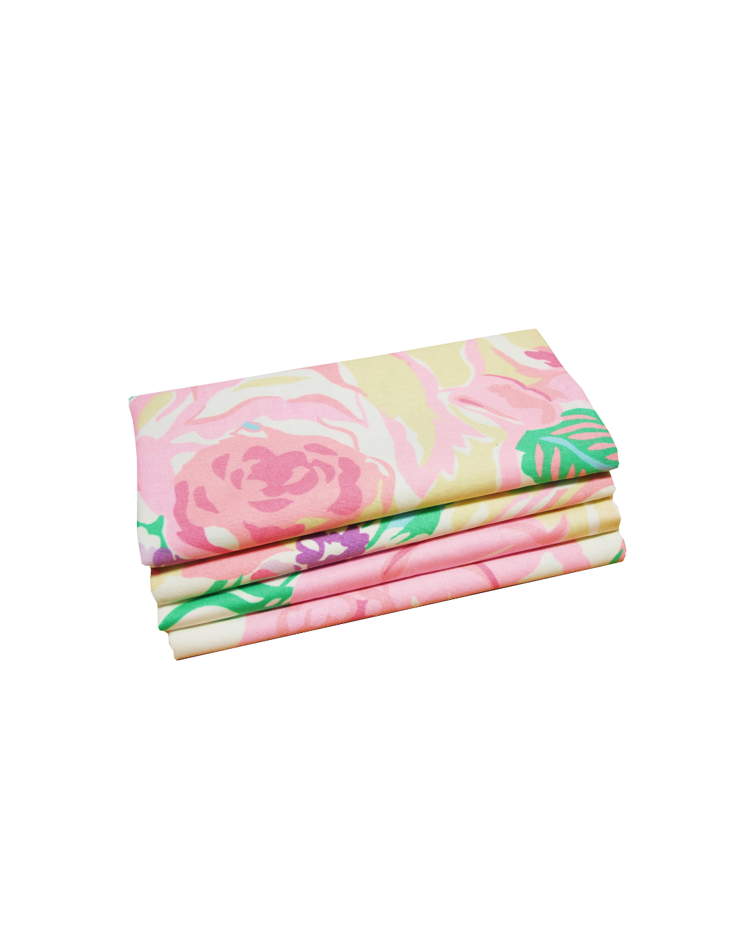 Set of Four Napkins - Princess Grace Rose Pink
