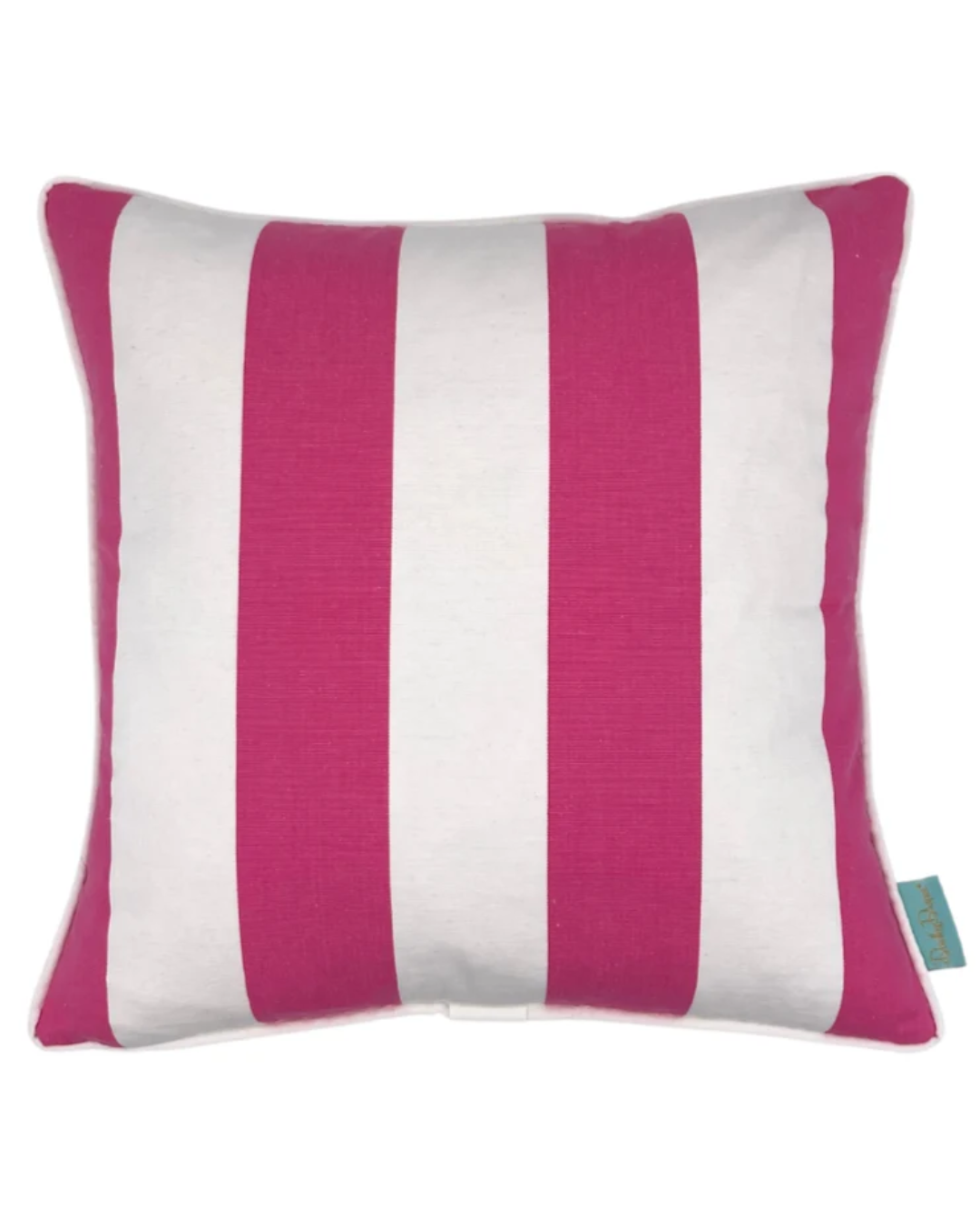 Draper Stripe Throw Pillow - Hot Pink