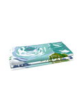 Set of Four Napkins - Princess Grace in Blue