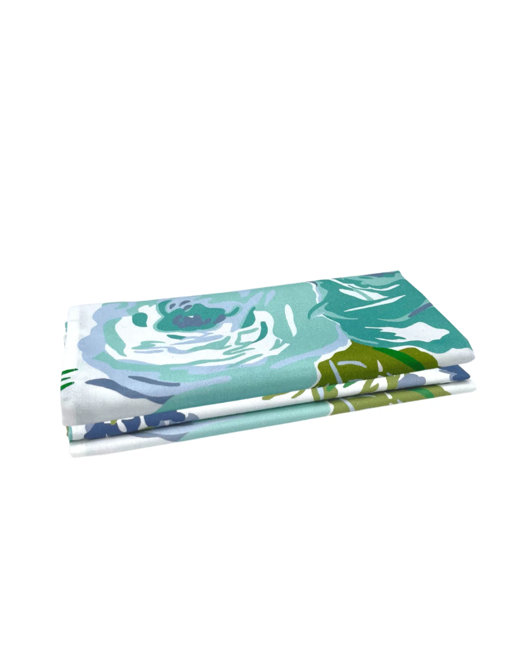 Set of Four Napkins - Princess Grace in Blue