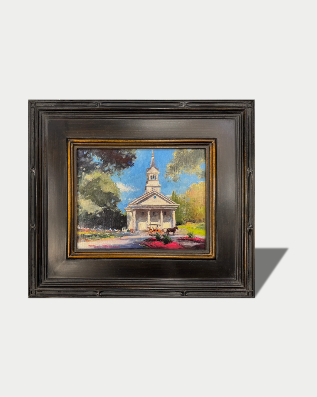 'Greenbrier Chapel' Framed Giclee Print