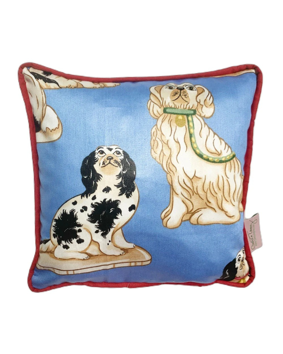 Petite Francie & Grover Throw Pillow - Blue