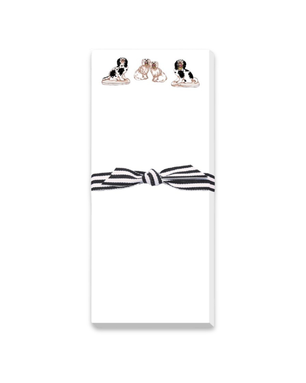 Staffordshire Dogs Notepad Skinny