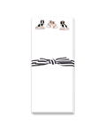 Staffordshire Dogs Notepad Skinny