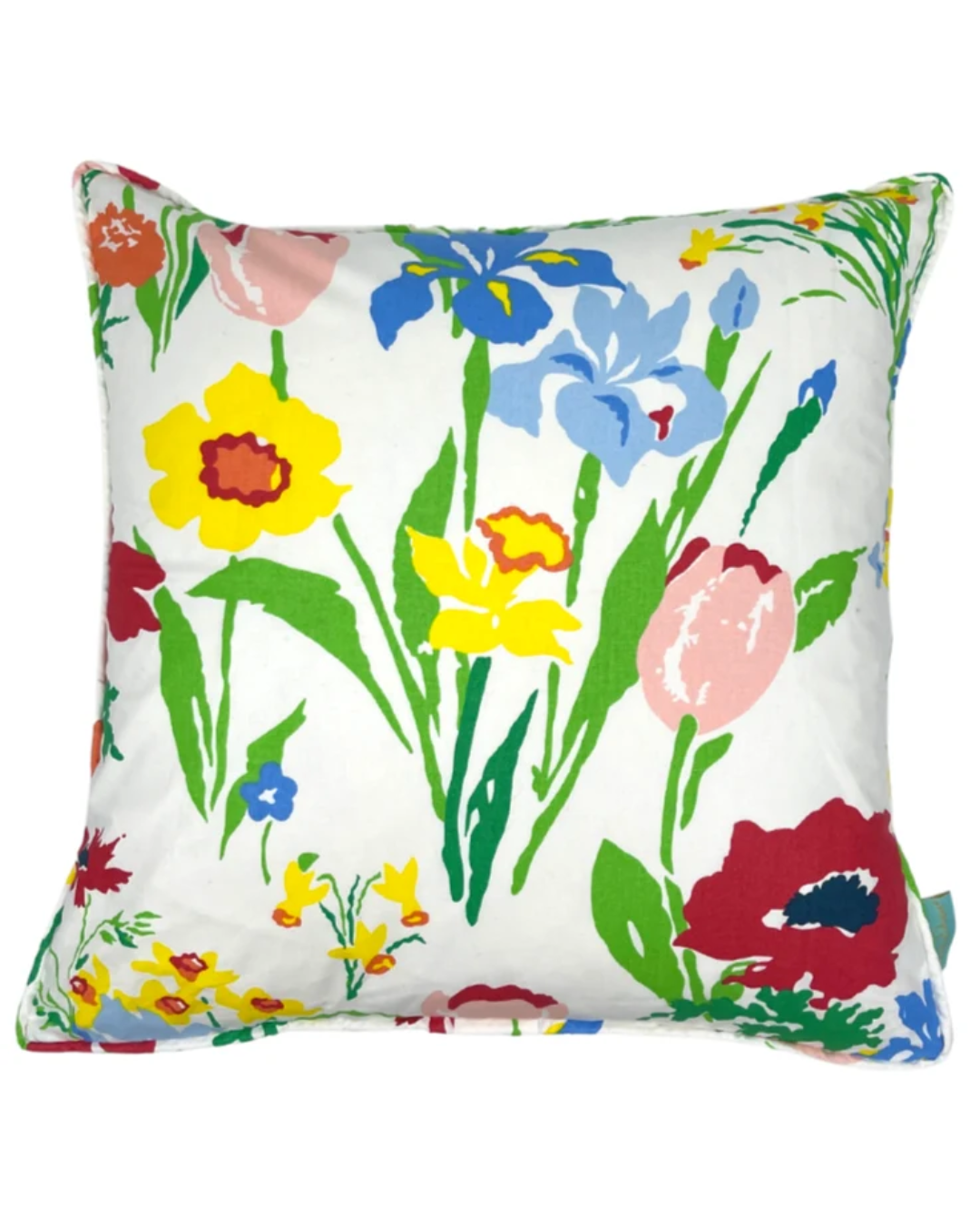 Les Fleures de Toulon Throw Pillow - Multi
