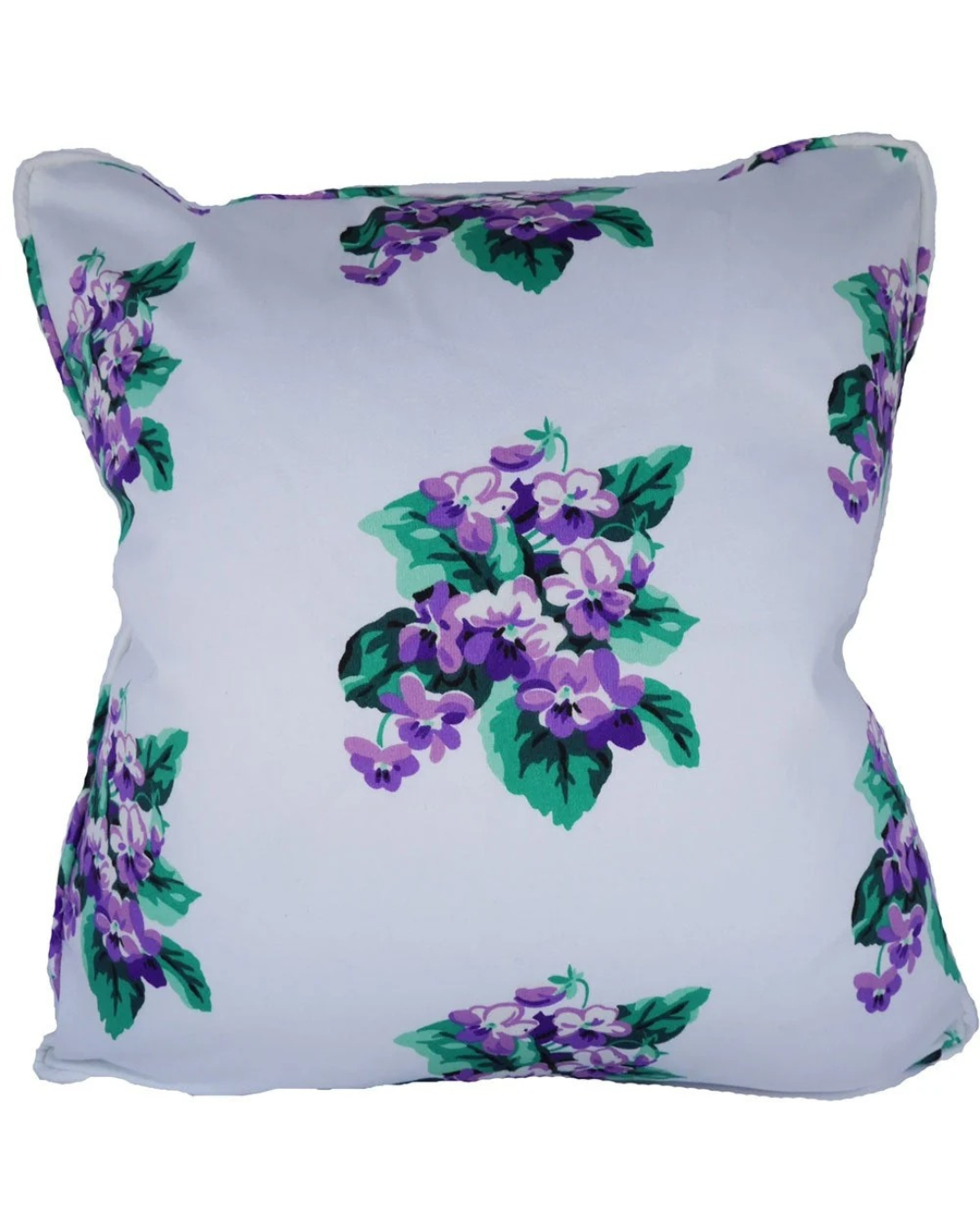Sweet Violets Throw Pillow