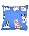 Francie & Grover Throw Pillow - Blue