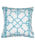 Bali Ha’i Throw Pillow - Aqua