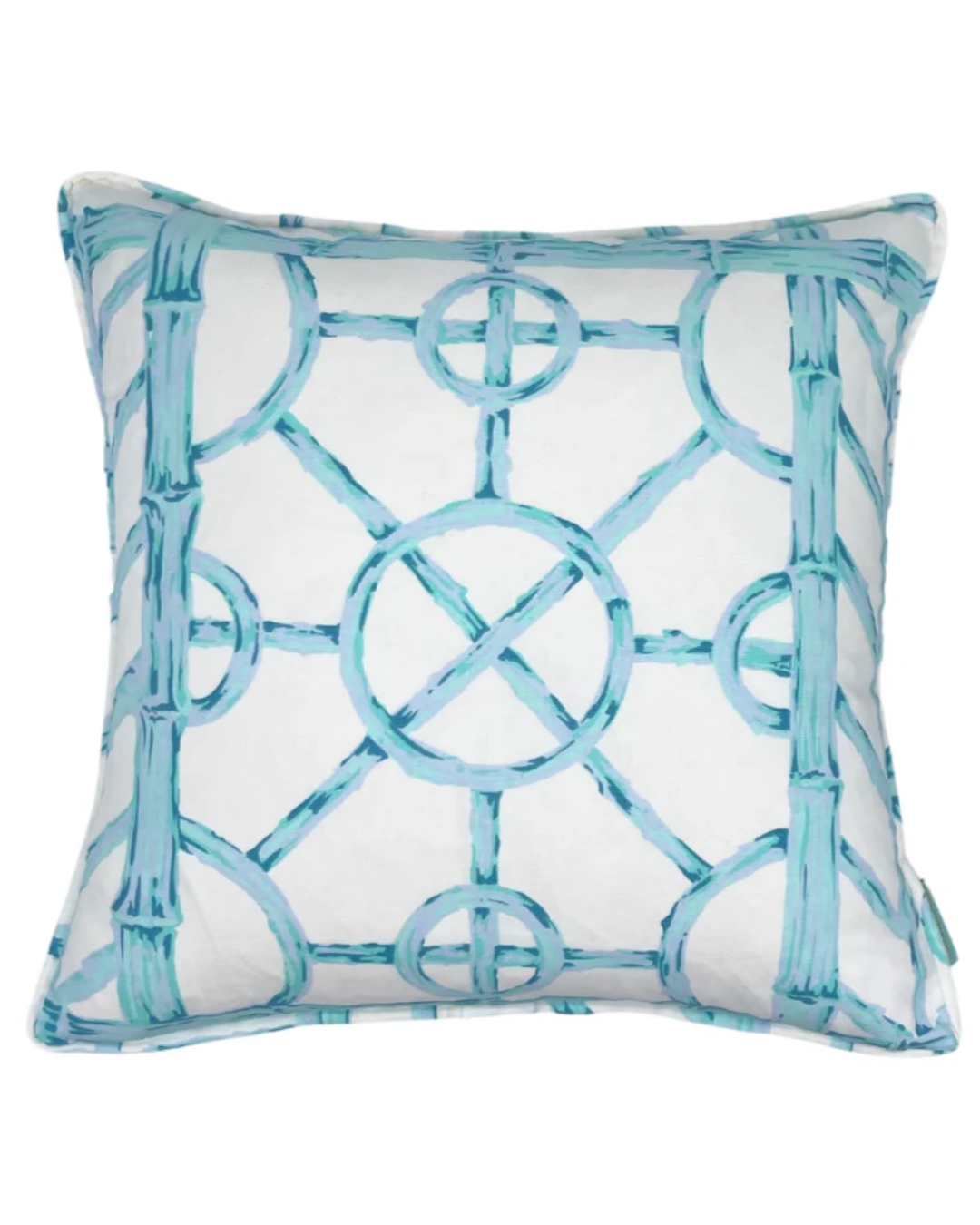 Bali Ha’i Throw Pillow - Aqua