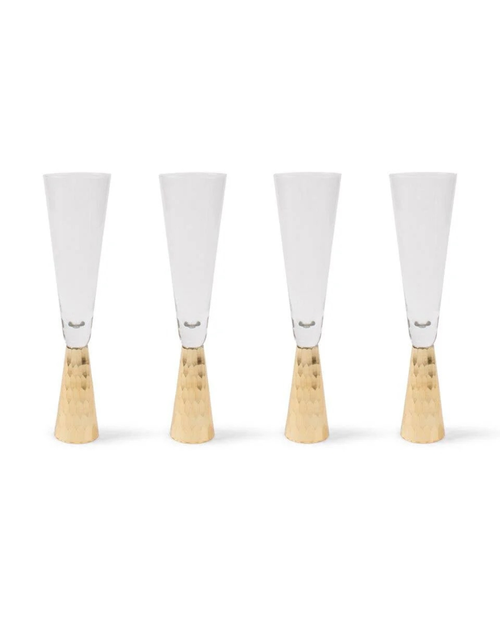 Geometric Champagne Flute