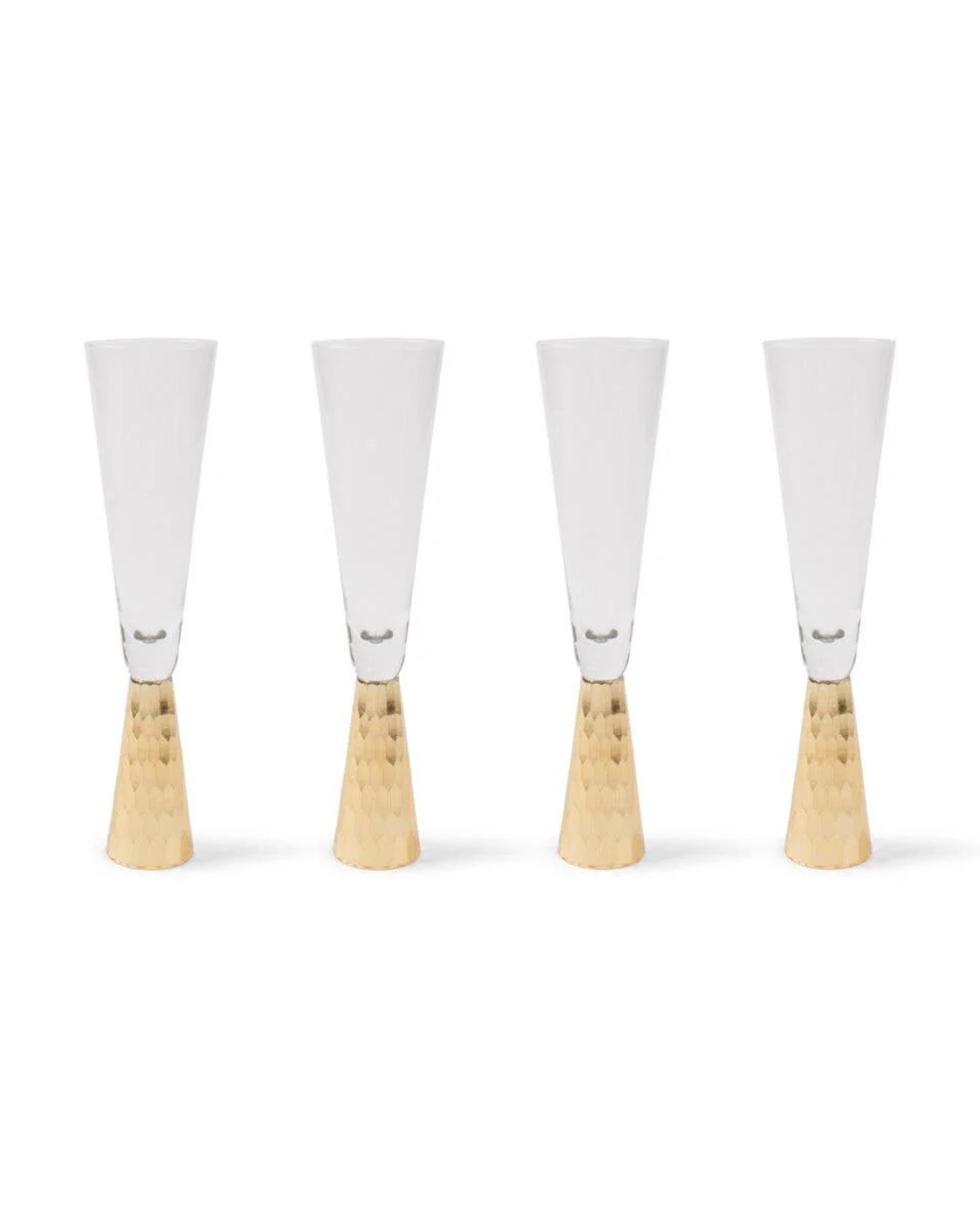 Geometric Champagne Flute