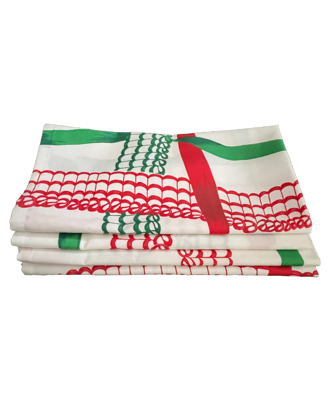 Set of Four Napkins - Nahant Ribbon Festive