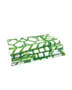Set of Four Dinner Napkins - Bali Ha'i Jungle Green