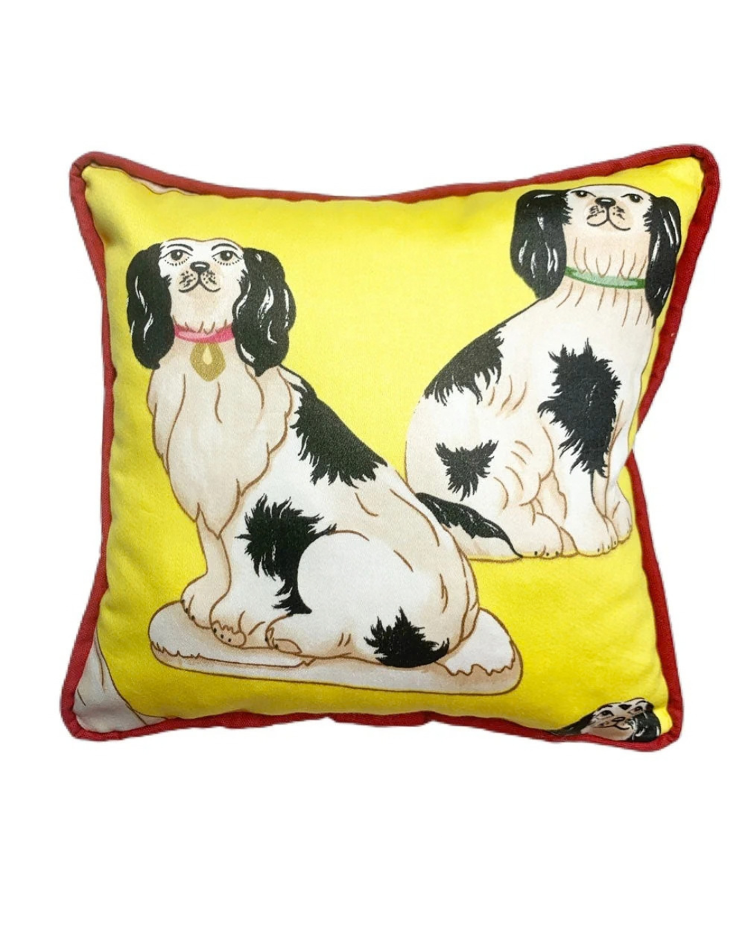 Francie & Grover Petite Throw Pillow - Yellow