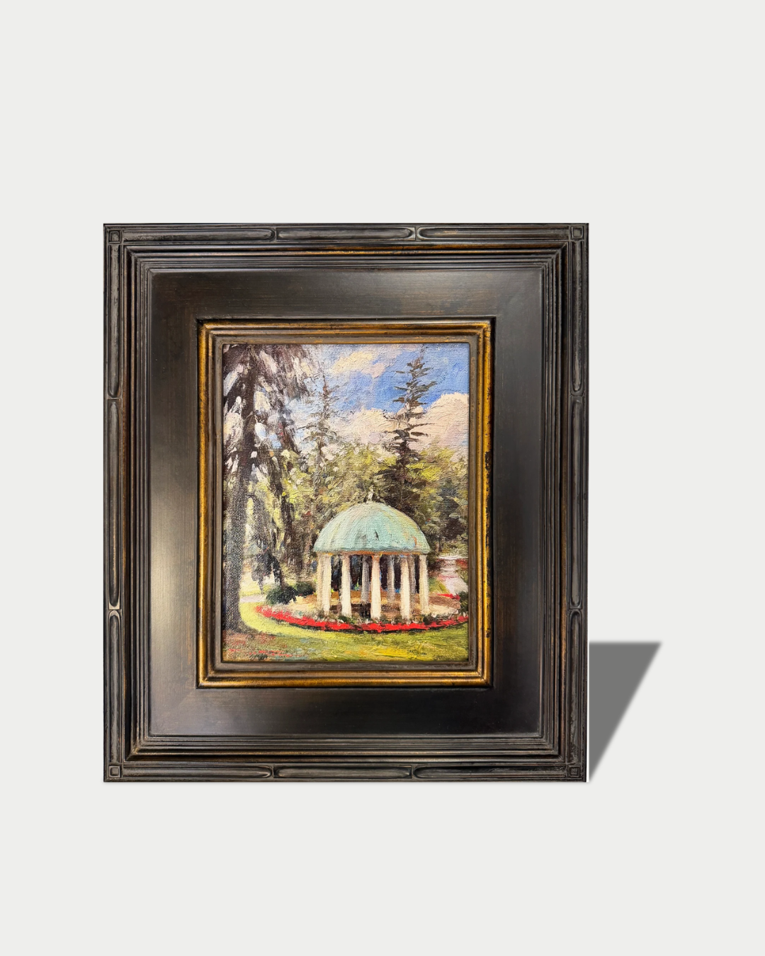 'Greenbrier Springhouse' Framed Giclee Print