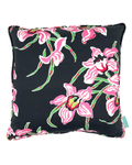 Akakina II Throw Pillow - Black