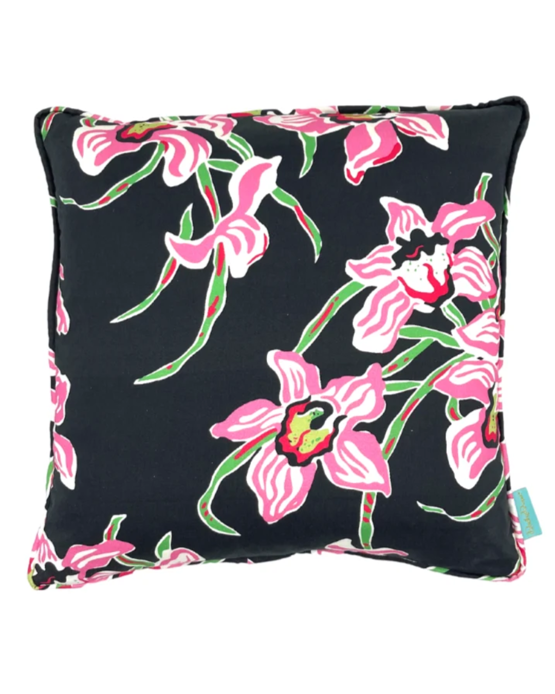 Akakina II Throw Pillow - Black