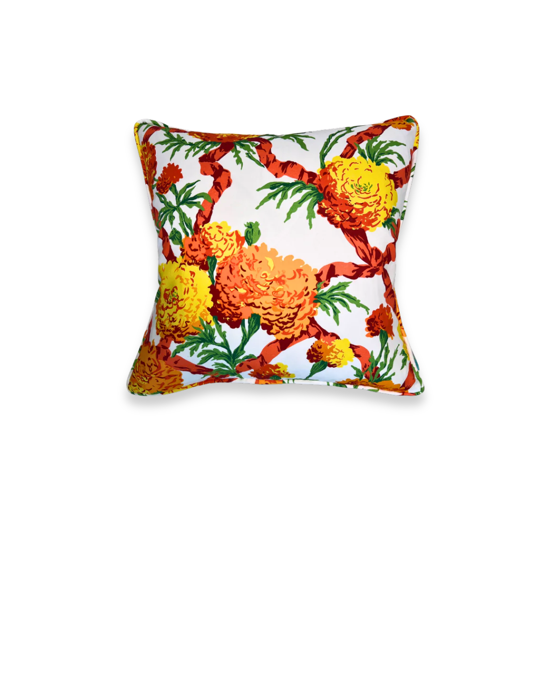 Marigolds Throw Pillow