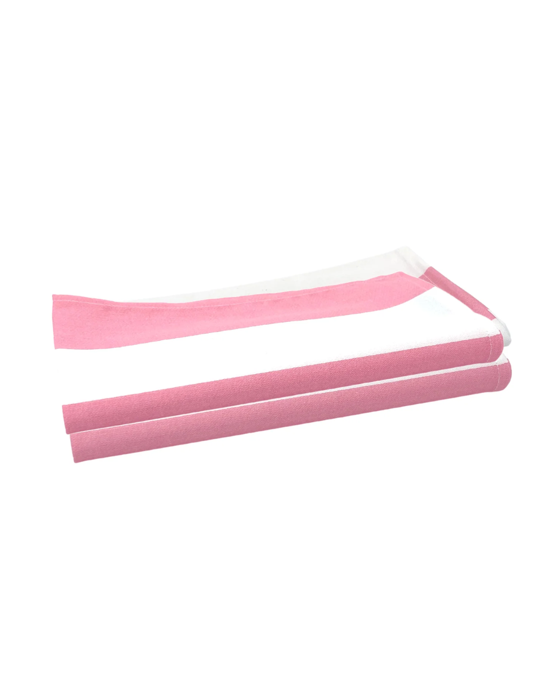 Set of Four Dinner Napkins - Draper Stripe Pink