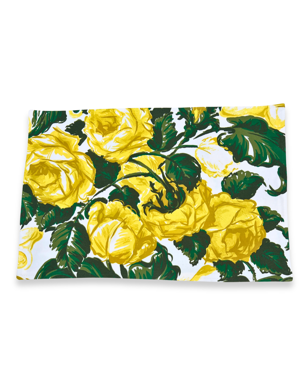 Set of Four Placemats - Saratoga Rose Yellow